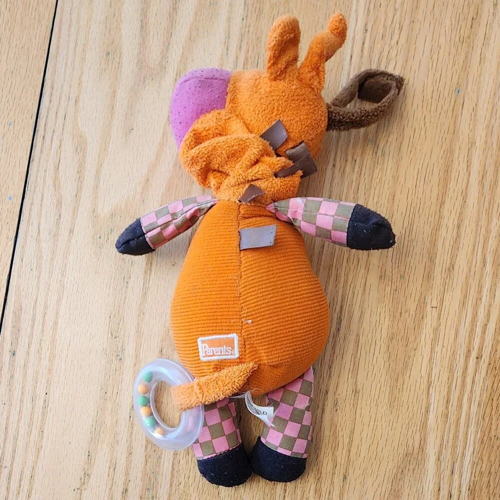 Parents Giraffe Baby Rattle Toy